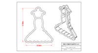Chua Wedding Couture Cookie Cutter Set by TMP