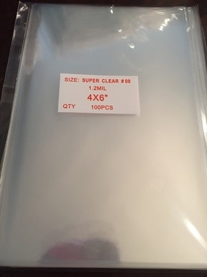 Cookie Packaging Heat Seal Bags 4x6 - 100 ct