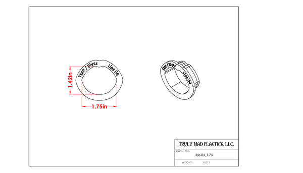 Blyss Mini Lip Cookie Cutter TMP