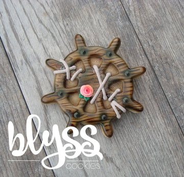 Ship Wheel Cookie Cutter TMP