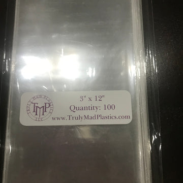 TMP Cookie Bags Self Seal/ Heat Seal 3"x12"