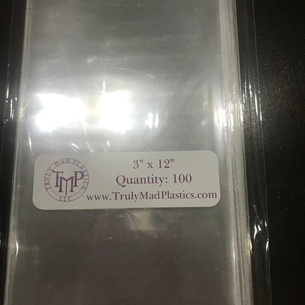 TMP Cookie Bags Self Seal/ Heat Seal 3"x12"