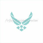 Air Force Logo Stencil