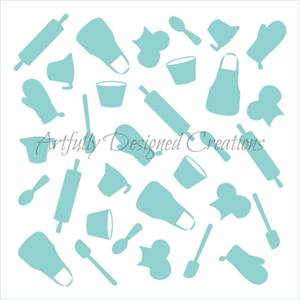 Baking Stencil Background