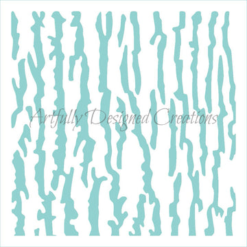 Bark Stencil Background