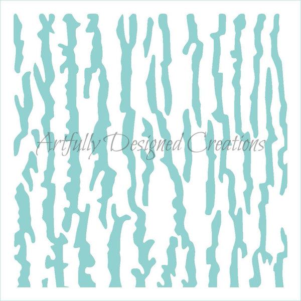 Bark Stencil Background