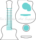 Blyss Acoustic Guitar Cutter/ Stencil Combo