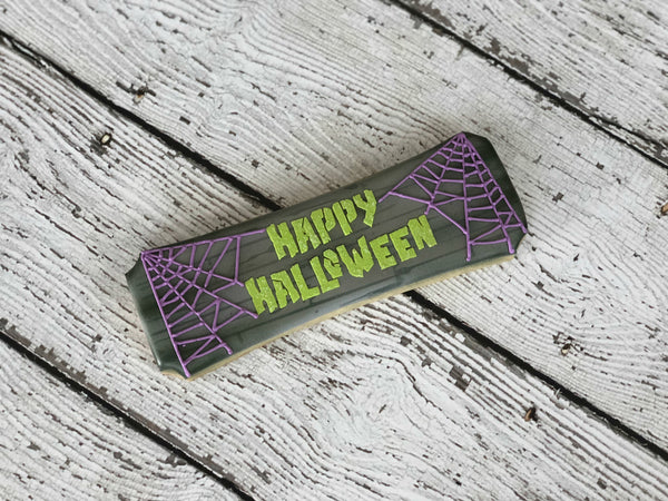 Cookie Cowgirl Happy Halloween Stencil