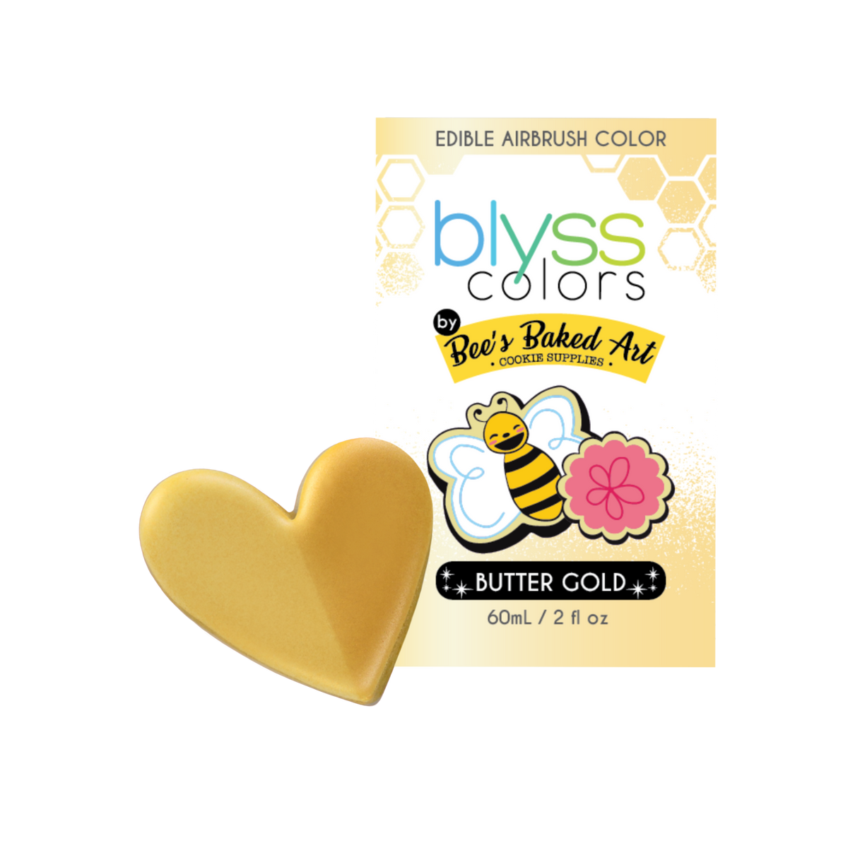 Blyss Colors Butter Gold Metallic 15 ml - NEW BOTTLE!!!! | Bee's Baked ...
