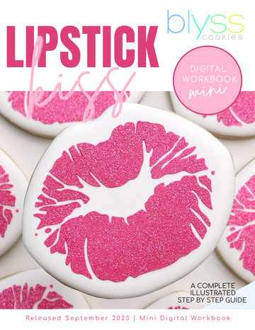 Blyss Lipstick Kiss Stencil/ Cutter Combo