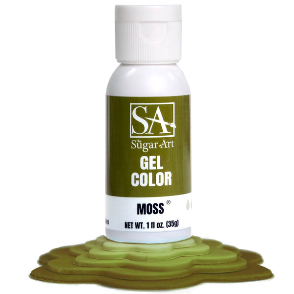 Moss Gel Color by The Sugar Art 1 oz