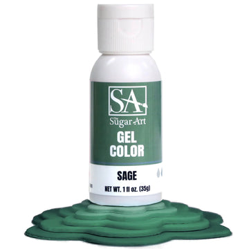 Sage Gel Color by The Sugar Art 1 oz