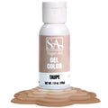 Taupe Gel Color by The Sugar Art 1 oz