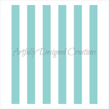 Thick Stripes Stencil