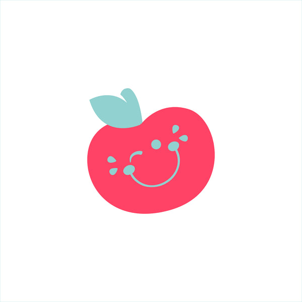 Apple Face Stencil