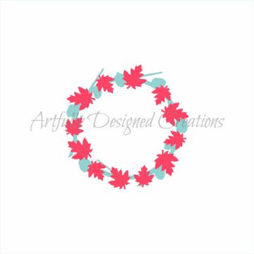 Autumn Wreath Stencil