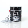 Silver Glitzy as Hell Edible Glitter by Evil Cake Genius - HUGE 25gm