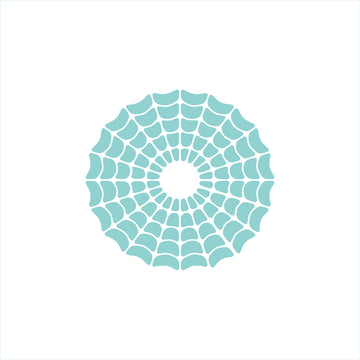 Large Spider Web Stencil