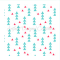 Scattered Triangles 2 Pc Background Stencil