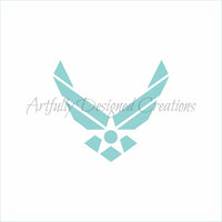 Air Force Logo Stencil