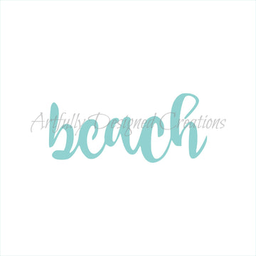 Blyss Beach Stencil