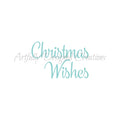 Christmas Wishes Stencil