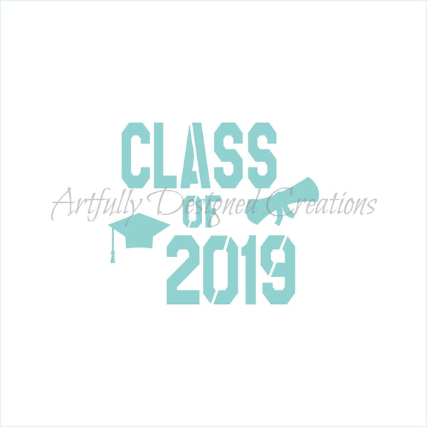 Class of 2019 Stencil