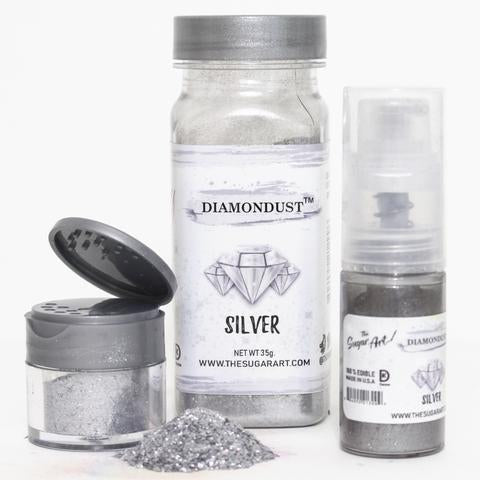 Silver Diamond Dust by The Sugar Art 3 gm