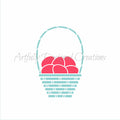 Easter Basket Stencil