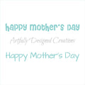 Happy Mother's Day Stick Stencil