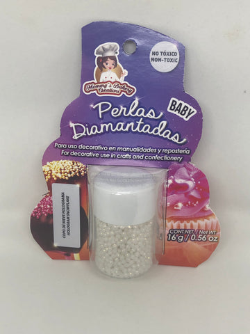 Glitter Non Pareils "Perlas Diamantadas Baby" 16 gm - Hologram Snowflake