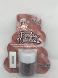 Metallic Pearls "Perlas Metalicas" Medium 4mm 16 gm - Cocoa