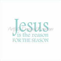 Jesus is the Reason Stencil