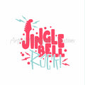 Jingle Bell Rock 2 Part Stencil