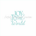 Joy to the World Stencil