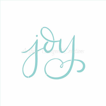 LC Sweets Joy Stencil