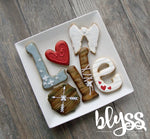 Blyss Mini Heart Trio Stencil