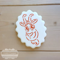 The GoBo! Goat Stencil Cookie