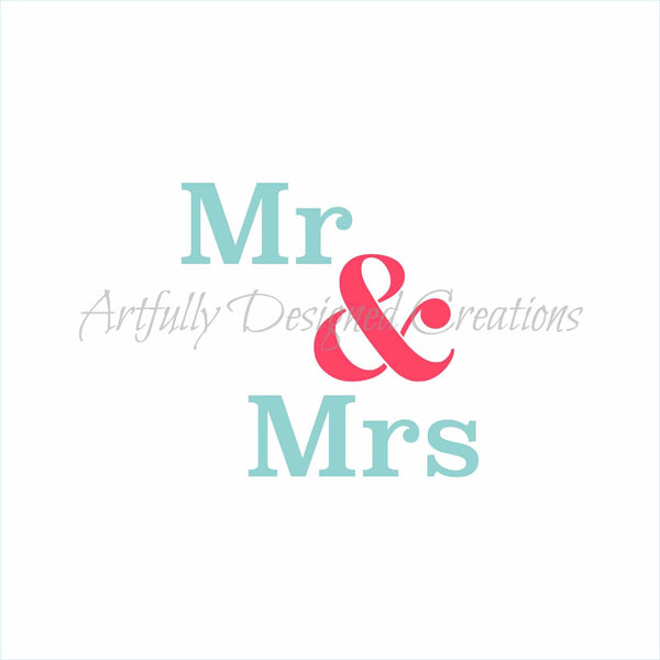 Mr and Mrs Stencil