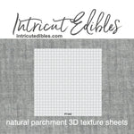 3D Parchment Basketweave3  Six Per Pkg PT-042