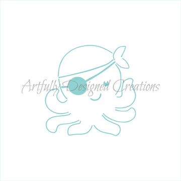 PYO Pirate Octopus Stencil