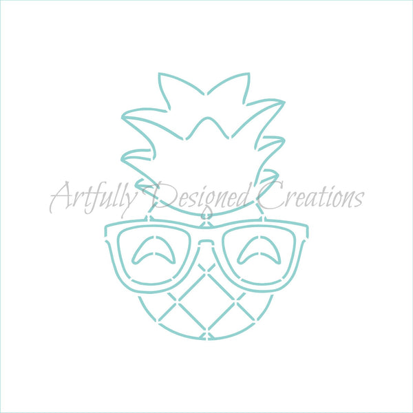 PYO Pineapple Stencil