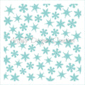Snowflake Background Stencil Background