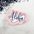Aloha Hand Lettered Stencil Cutter Combo By Killer Zebras