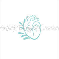 Blyss Anatomical Heart Stencil