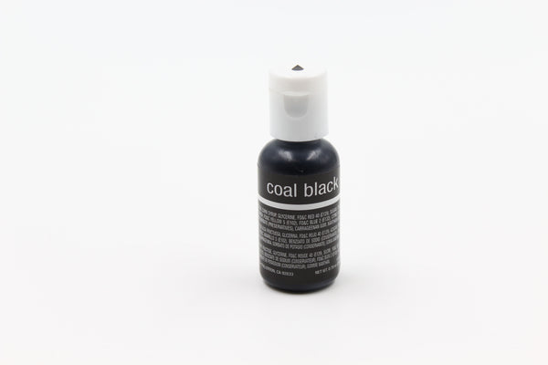 Coal Black Chefmaster Liqua-Gel .70 oz
