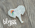 Cookie Cutter Blyss Elephant Face by TMP