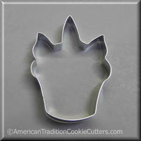 Cookie Cutter Unicorn Cupcake 4.25"