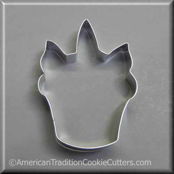 Cookie Cutter Unicorn Cupcake 4.25"