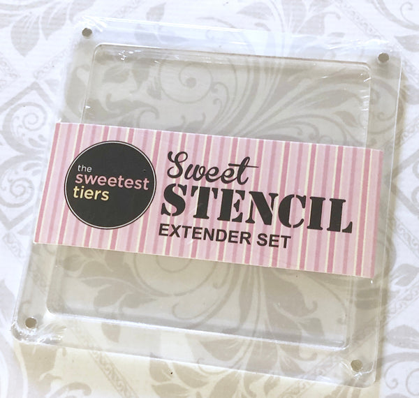 Sweet Stencil Extender by The Sweetest Tiers  Bee's Baked Art Supplies and  Artfully Designed Creations
